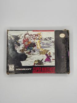 Chrono Trigger SNES - Original Box & Manual - Tested and Working
