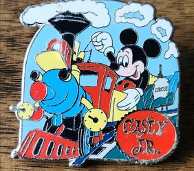 Disney Casey Jr. with Mickey Pin