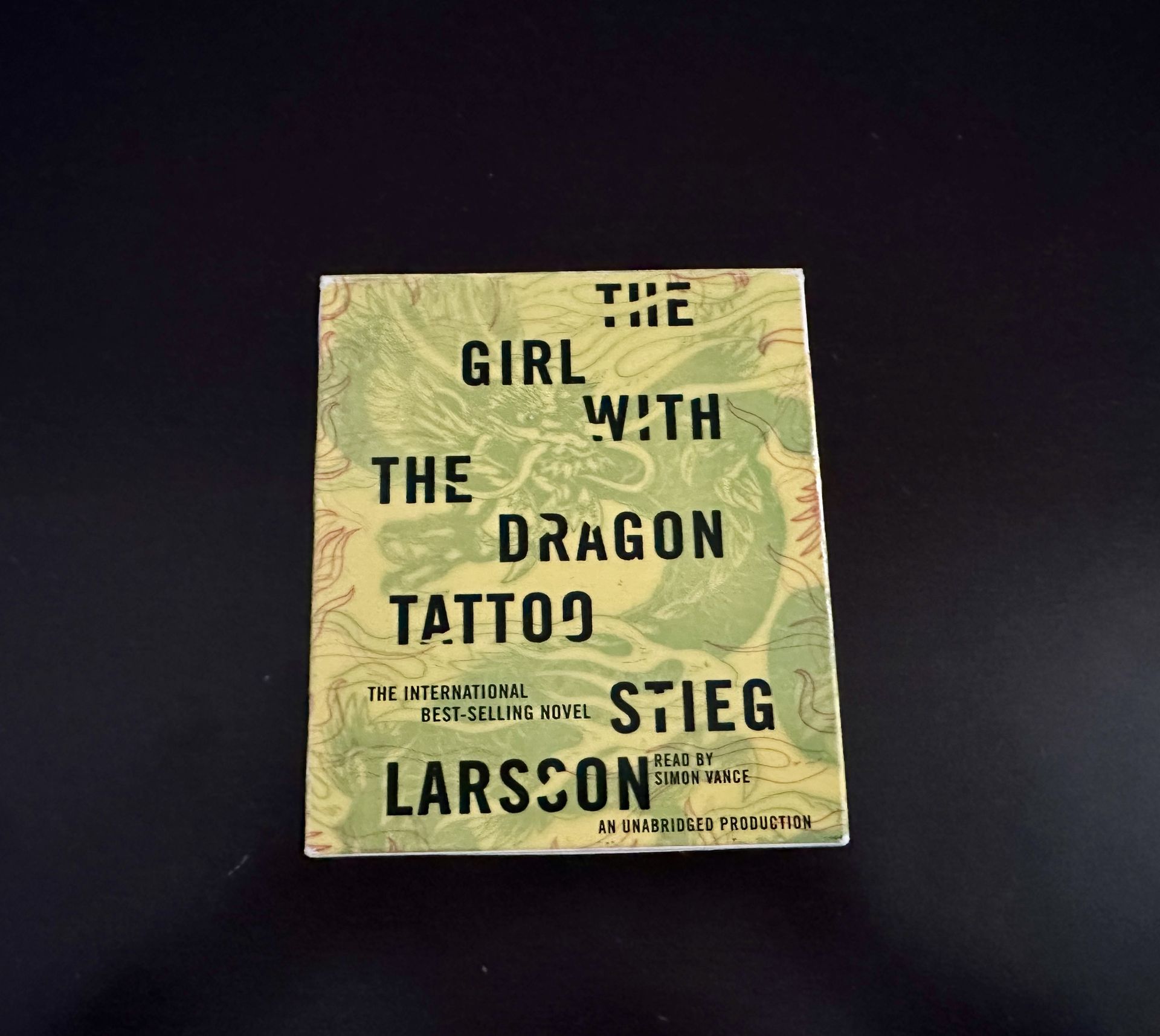 The Girl With The Dragon Tattoo - Audiobook CD - (13 CDs)
