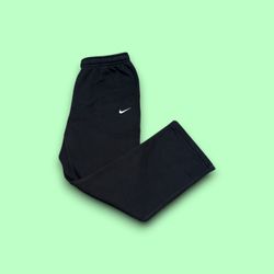 Nike better world sportswear club fleece wide leg sweatpants black mens 2XL 