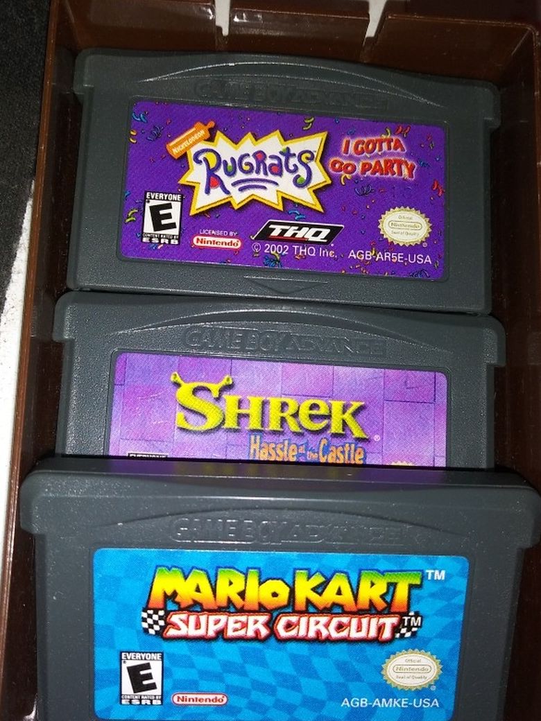 Gameboy Advance Games