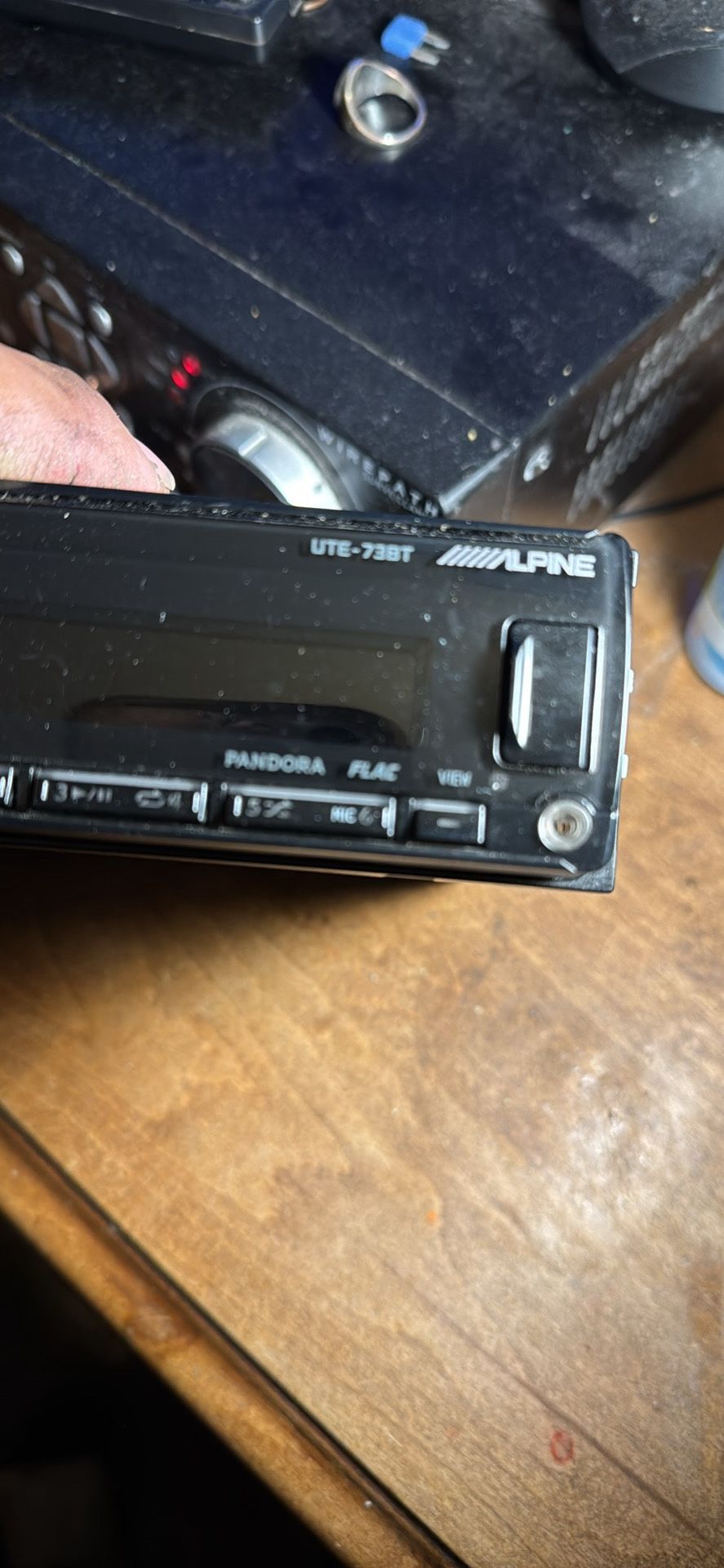 Alpine car head unit