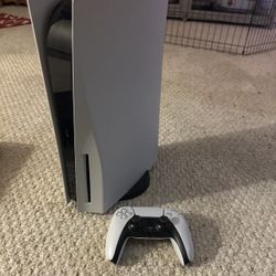 PS5 Disc Version For Sale W/ 1 Controller 