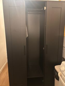 FREE - IKEA black closet (BRIMNES collection)