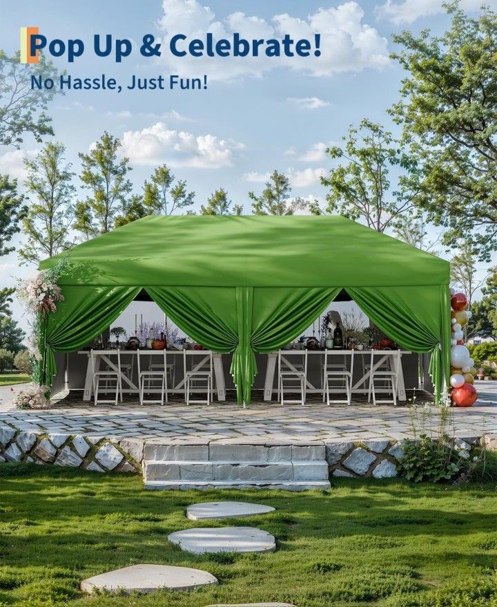 10x20 Pop Up Canopy tent (NEW)