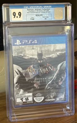 Batman Arkham Collection PlayStation 4 Brand New Sealed PS4 CGC Graded 9.9 A++