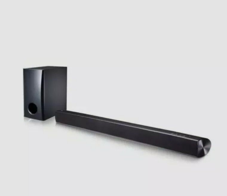 LG 2.1 Channel 100W Soundbar System with Wired Subwoofer - SH2