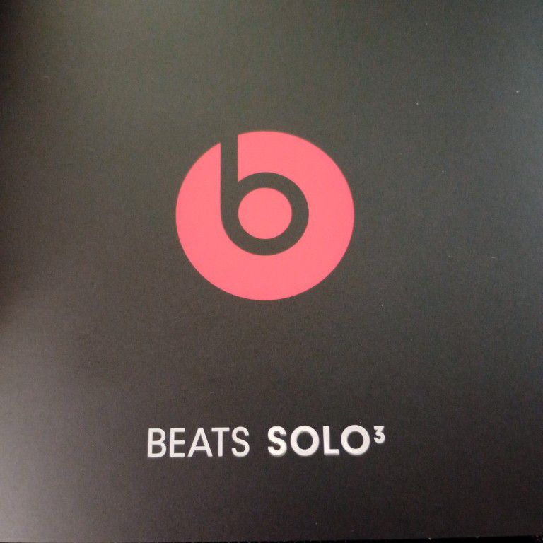 Beats Solo 3  Wireless Black Headphones 