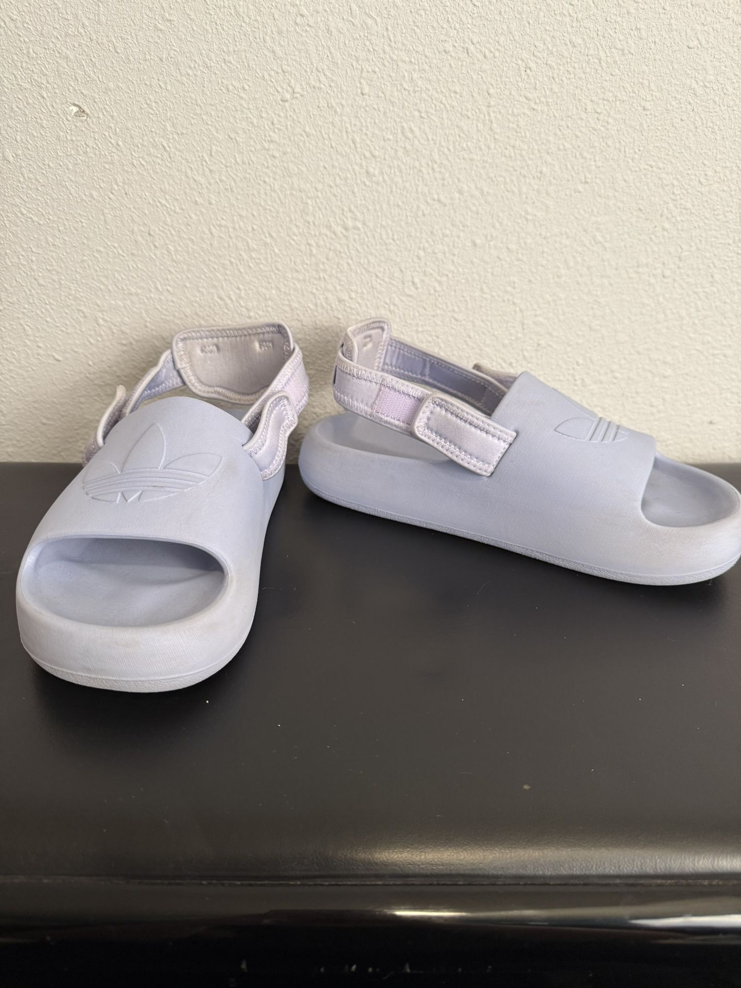 Adidas Adifom Adilette Slides – Lavender/Purple – Size US 8