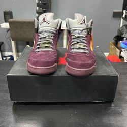 Jordan 5 Burgundy 2006 Size 13 New