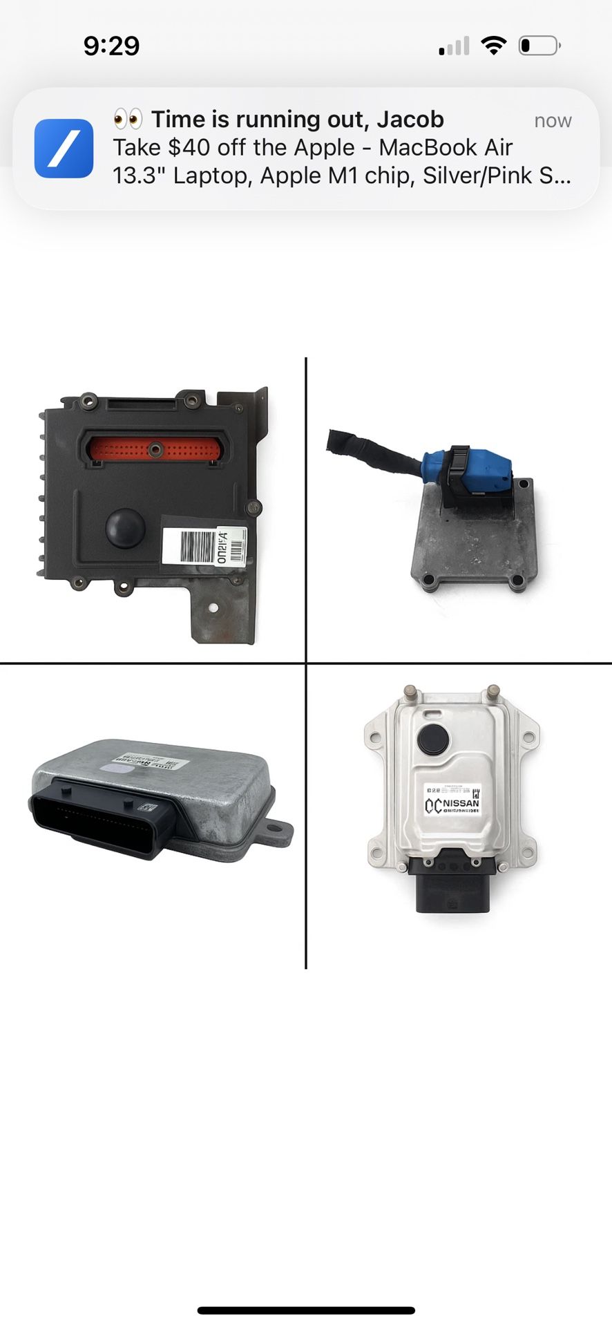 2010-2012 Ford Fusion Transmission Control Module Tcu Tcm YQUX0