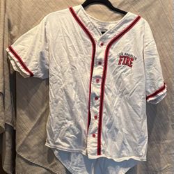 Los Angeles Fire Department Baseball Jersey 