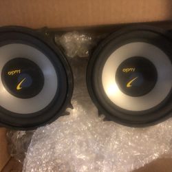 Planet Audio 5 1/4 Car Component Speakers W/tweeter And Crossovers