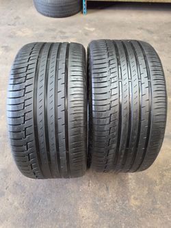 🔥 PAIR - 315 35 22 Continental PremiumContact Runflat 6/32 DOT 2025