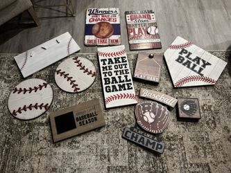 Kids Baseball Bedroom decor