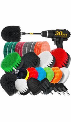 Drill brush set