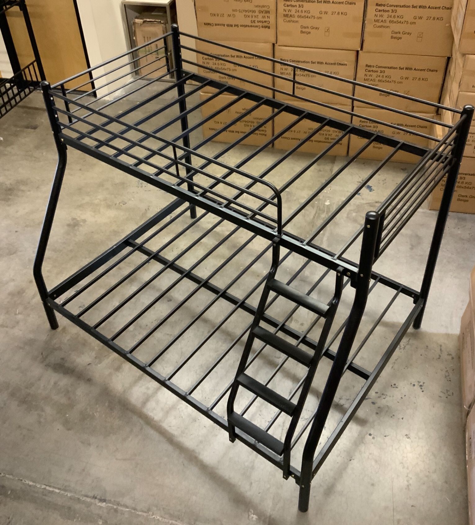 Twin Bed, Full Bed, Twin Full Bunk Bed, Twin Full Bunkbed, Sturdy