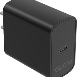 USB C Charger Block CALCINI GAN 65W PD Compact Fast Type C Wall Charger, for Laptop Charger Power Adapter MacBook Pro/Air, Galaxy S23/S22, Dell XPS13,