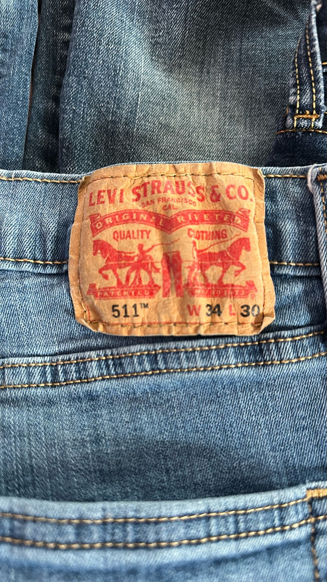 Levi’s Jeans. All 34x30