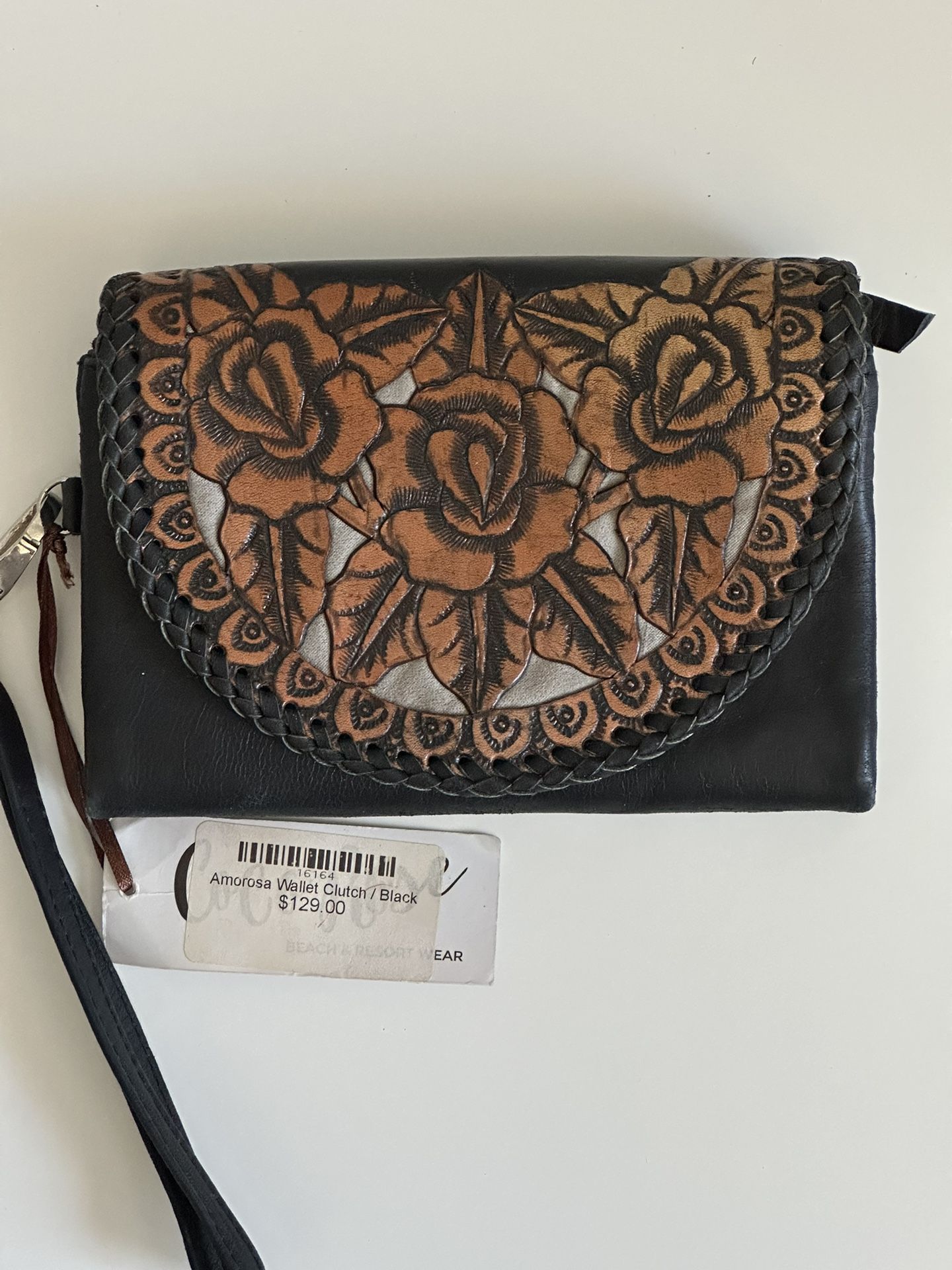 Amorosa Wallet Clutch / Genuine Leather