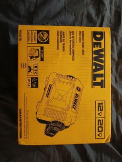 Brand new never used DeWalt industrial  light