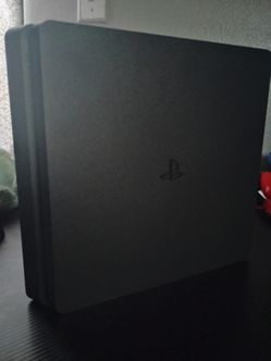 PS4 with games and 1 controller