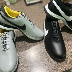 Nike Golf Shoes, gray size 12, black size 13, Sweet, $89 each