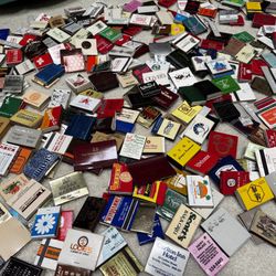 Match Book Collection And Boxes 