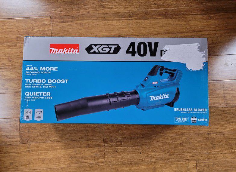 Makita XGT 40V Brushless Blower (Tool Only) GBU01Z