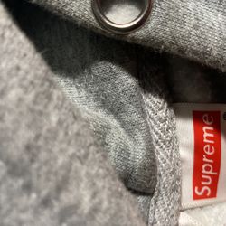 Supreme box online logo hoodie fw16