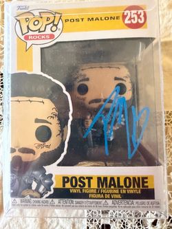Post Malone signed Funko 253