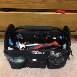 Assortment Of Hand Tools And Tool Box