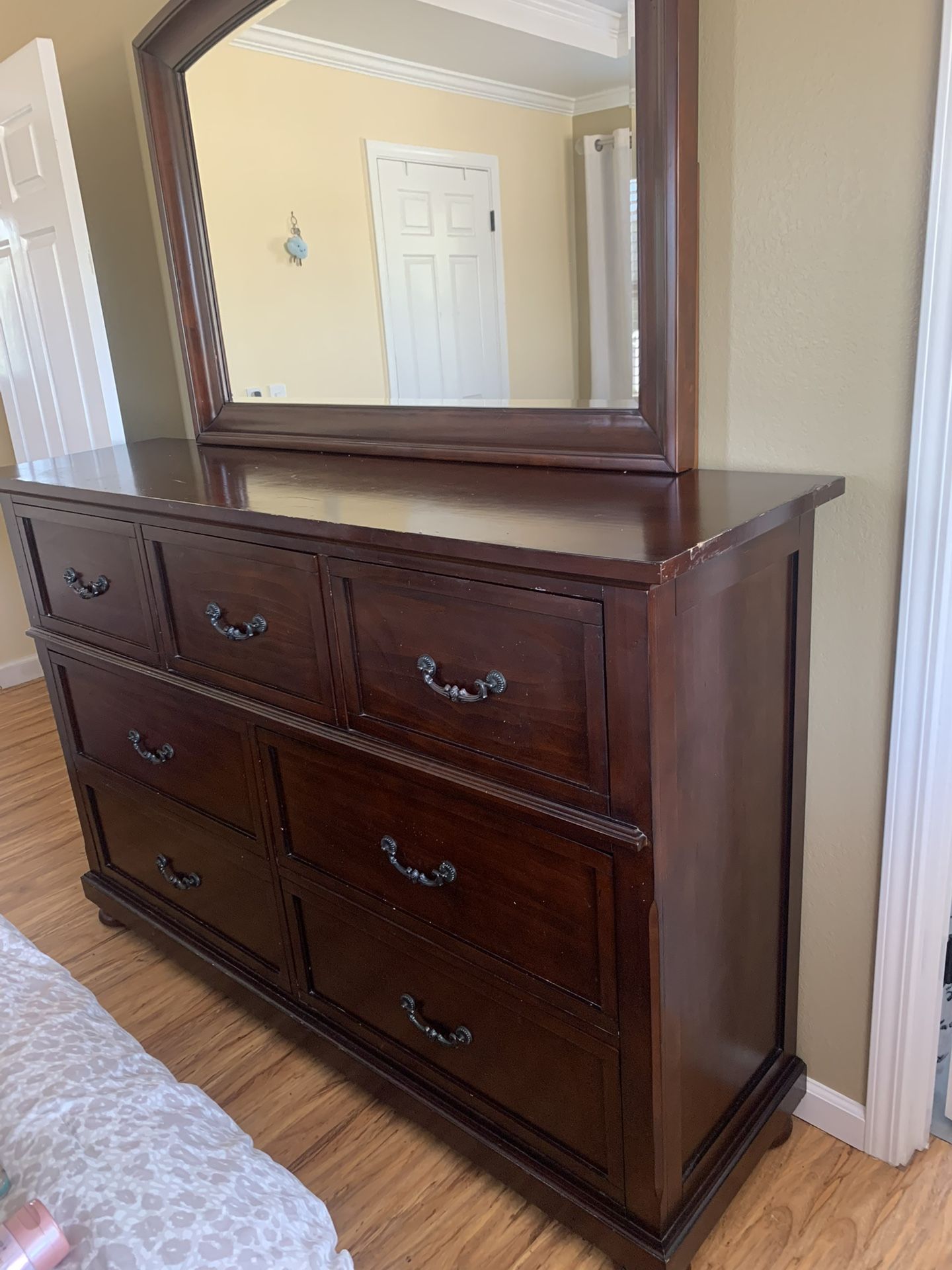 Dresser And Mirror