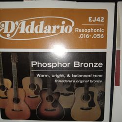 Accoustic Guitar Strings  2pack