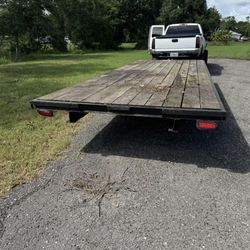 24’ flat deck trailer