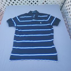 Polo Ralph Lauren Striped Rugby Vintage Polo Men’s Size M (BA)