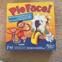 Pie Face! Game (new, Never Opened)
