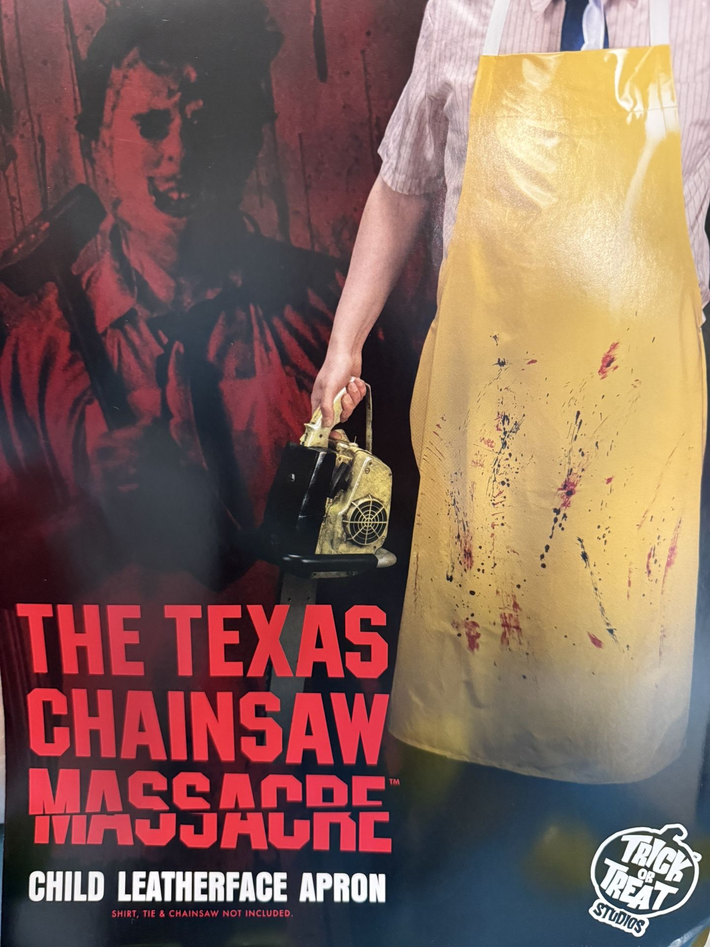 NEW Texas chainsaw Massacre apron - Child