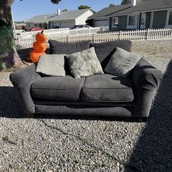 Sofa And Loveseat Gray 