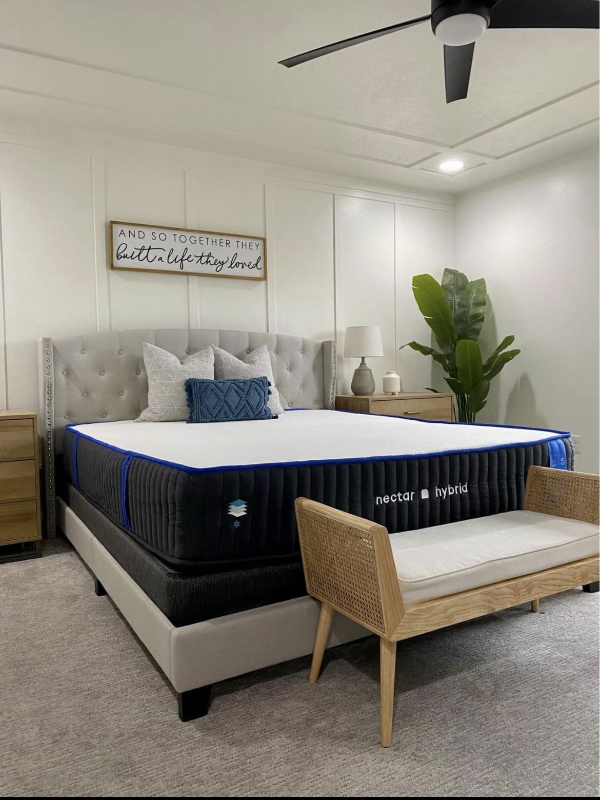 🛏️ KING nectar Hybrid Mattress - Like New