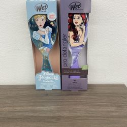 Disney Princess Wet Brush Set - Cinderella and Ariel