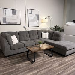 Ashley Furniture Gray Sectional Couch DELIVERY AVAILABLE THIS WEEK