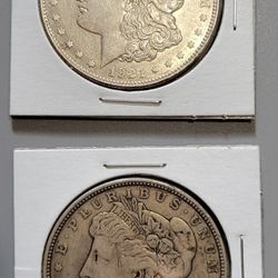 1921-D Morgan Dollar Silver Coin 