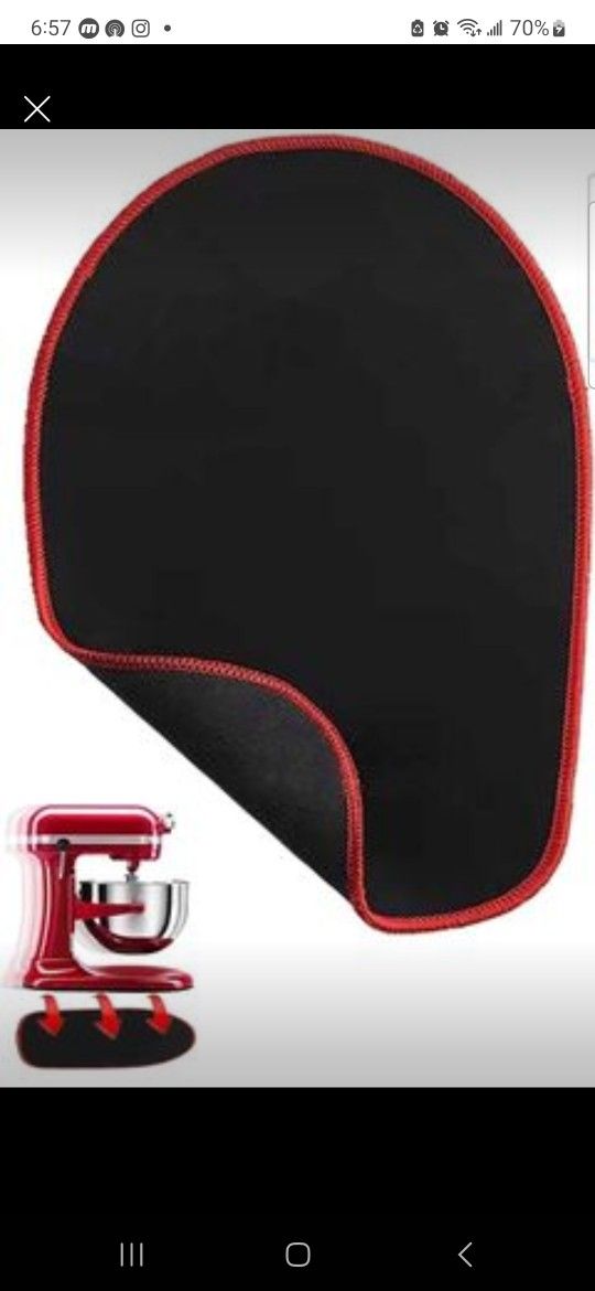 Mixer Mover Sliding Mats for Kitchen aid Stand Mixer Slider Mat Pad Kitchen Appliance Slide Mats Pad