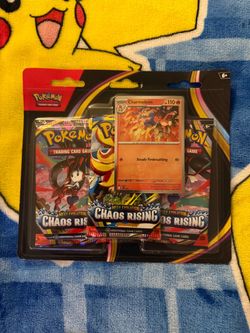 Pokemon Chaos Rising 3 Pack Blister- Sealed