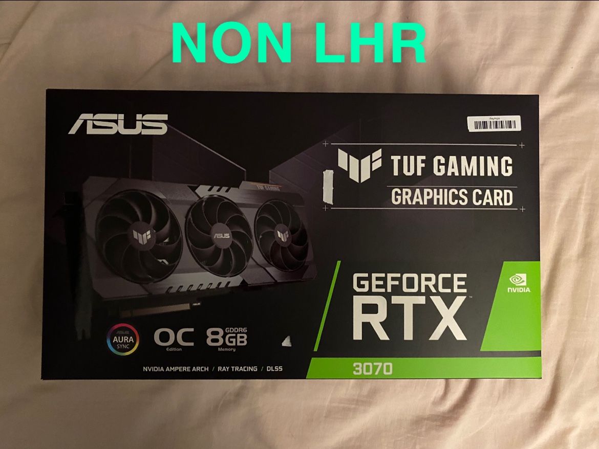 ASUS TUF OC RTX 3070 (NON-LHR)