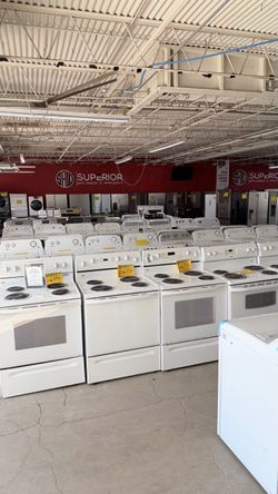 Huge selection of appliances in stock