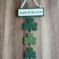 Luck of the Irish sign