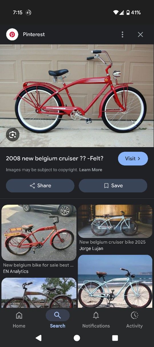 Felt 2008 New Belgium Special Edition Bike