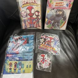 Spider amazing Friends Decorations